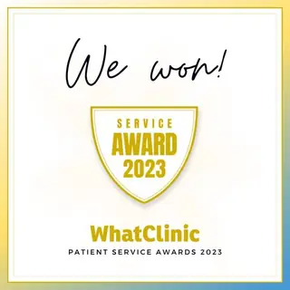 WhatClinic Patient Service Award 2023 winner